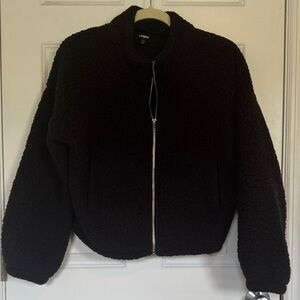 Express Sherpa Teddy Jacket